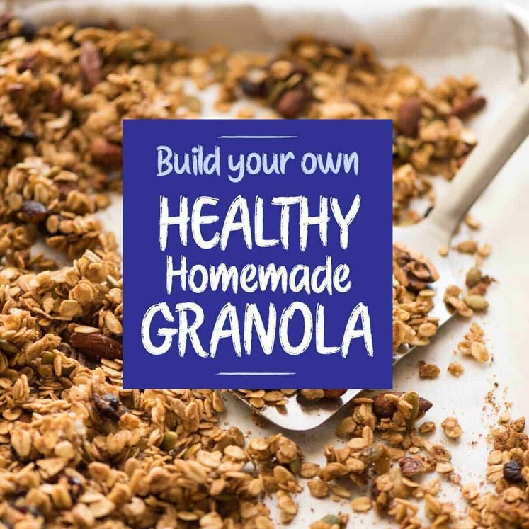 Build Your Own - Healthy Homemade Granola recipetineats.com