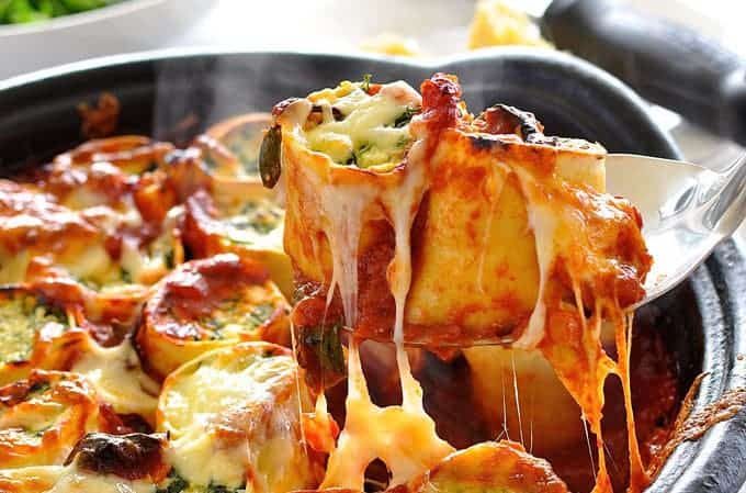 Spinach & Ricotta Rotolo