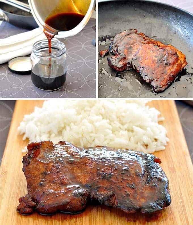 Made with only 3 ingredients, homemade Teriyaki Sauce not only tastes better than store bought but also marinades meat better! #marinade #marinate