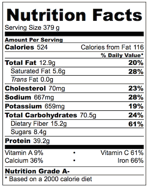 Mexican Lasagna Enchilada Stack Nutrition