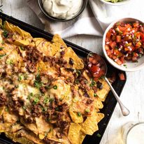 Ripper Beef Nachos - The secret to the ultimate nachos is a 5 ingredient, 5 minute Nachos Cheese sauce!