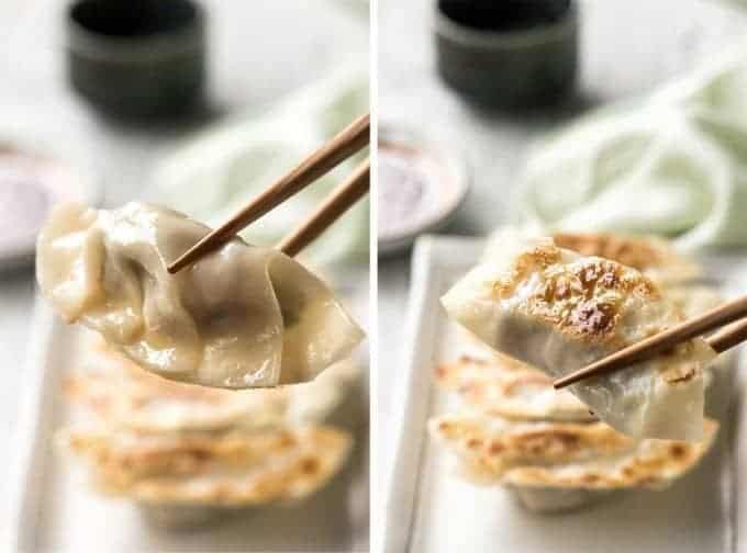 Gyoza (Japanese Dumplings) - A traditional Japanese recipe! Plus a VIDEO to learn how to wrap them!