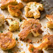 Try this Roasted Parmesan Crusted Cauliflower for dinner tonight! Serve it as a side or as a main meal, or how about as a healthy, low carb snack at a gathering? It's quick, easy and off-the-charts delicious! recipetineats.com