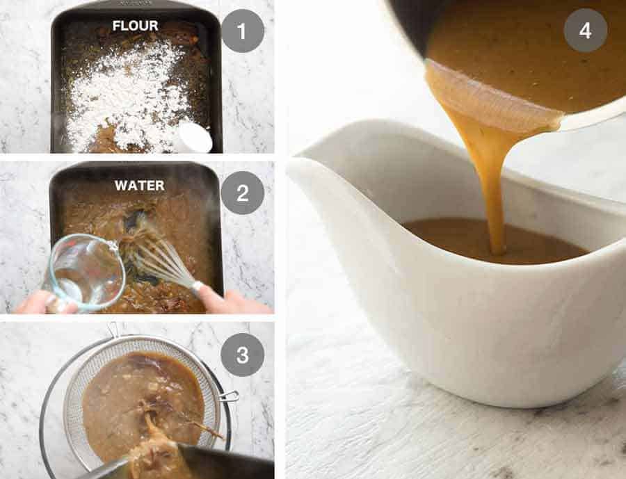 How to make Gravy for Roast Lamb Leg
