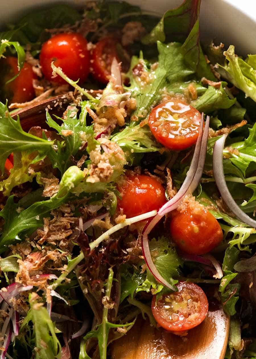 Close up of Asian Side Salad