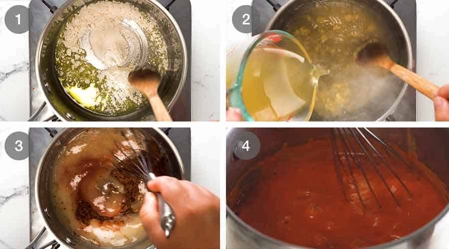 How to make Enchilada Sauce for Chicken Enchiladas
