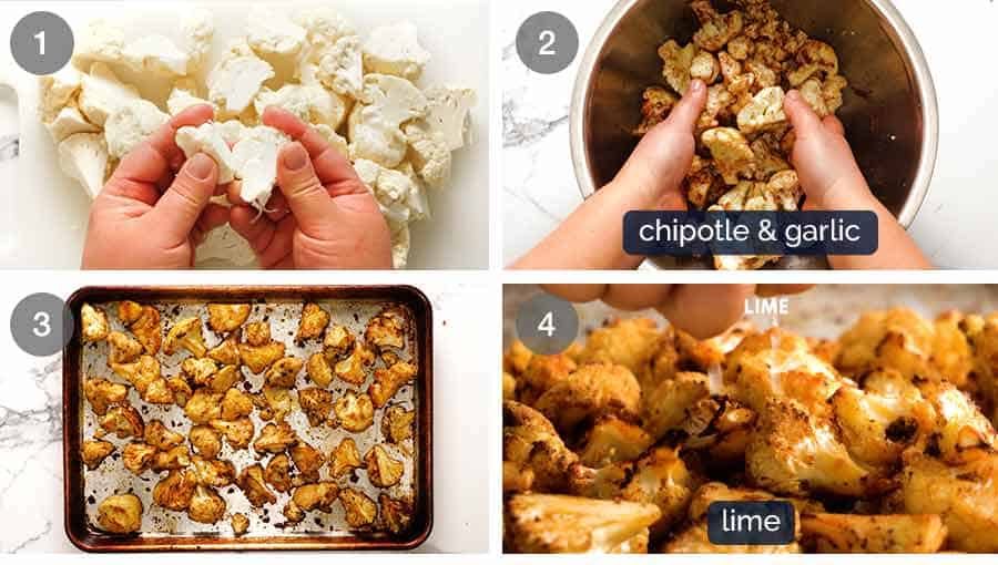 How to make Chipotle Lime Roasted Cauliflower