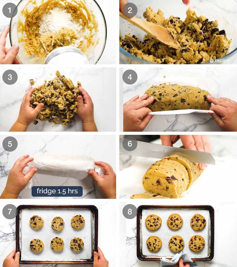 How to make Byron Bay Chocolate Chip Cookies