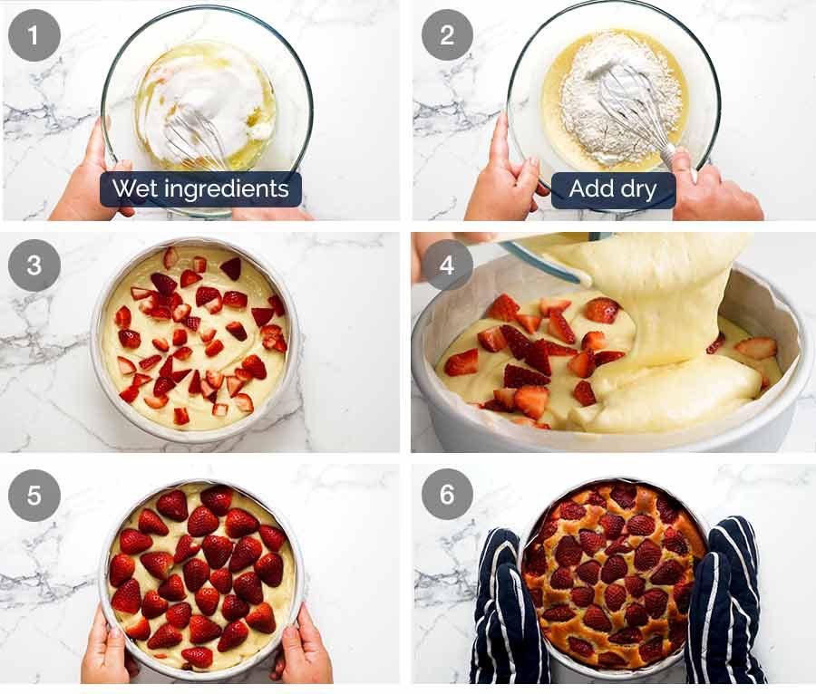 How to make Strawberry Cake