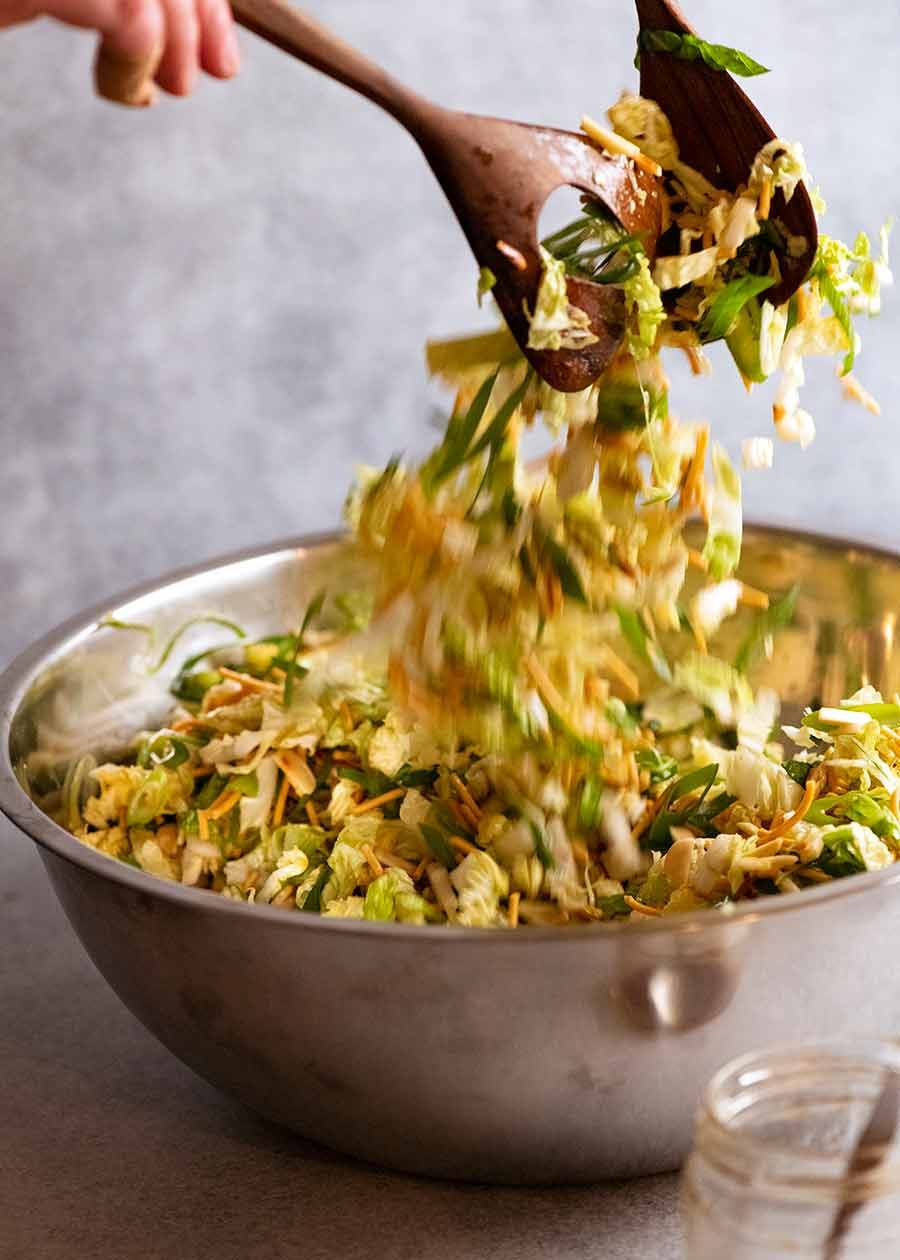 Tossing Chang's Crispy Noodle Salad