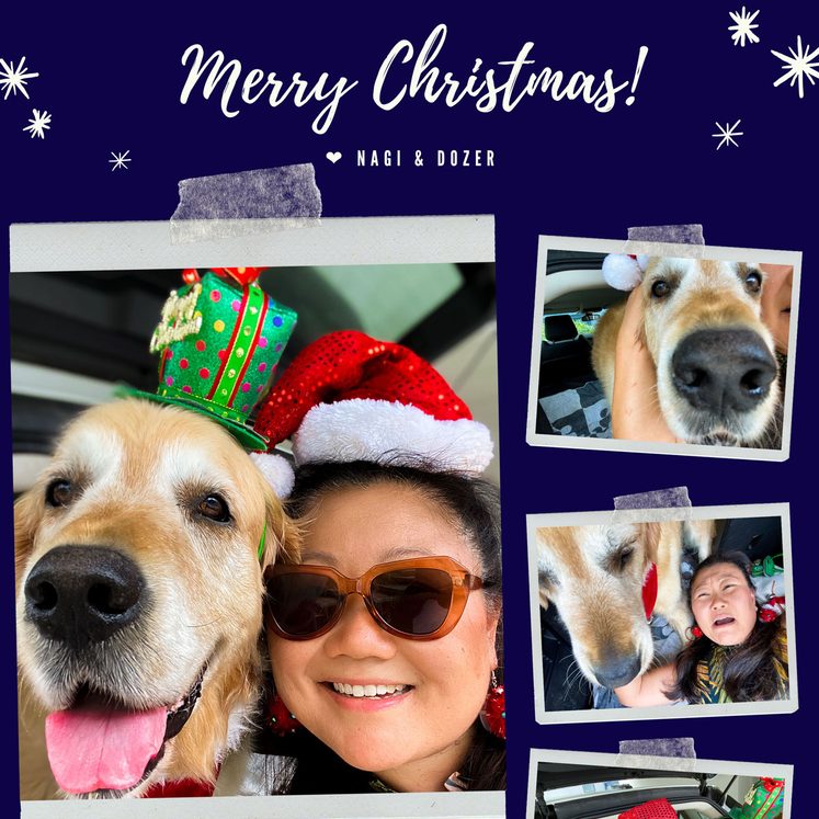 Nagi Dozer Christmas 2020 Selfie