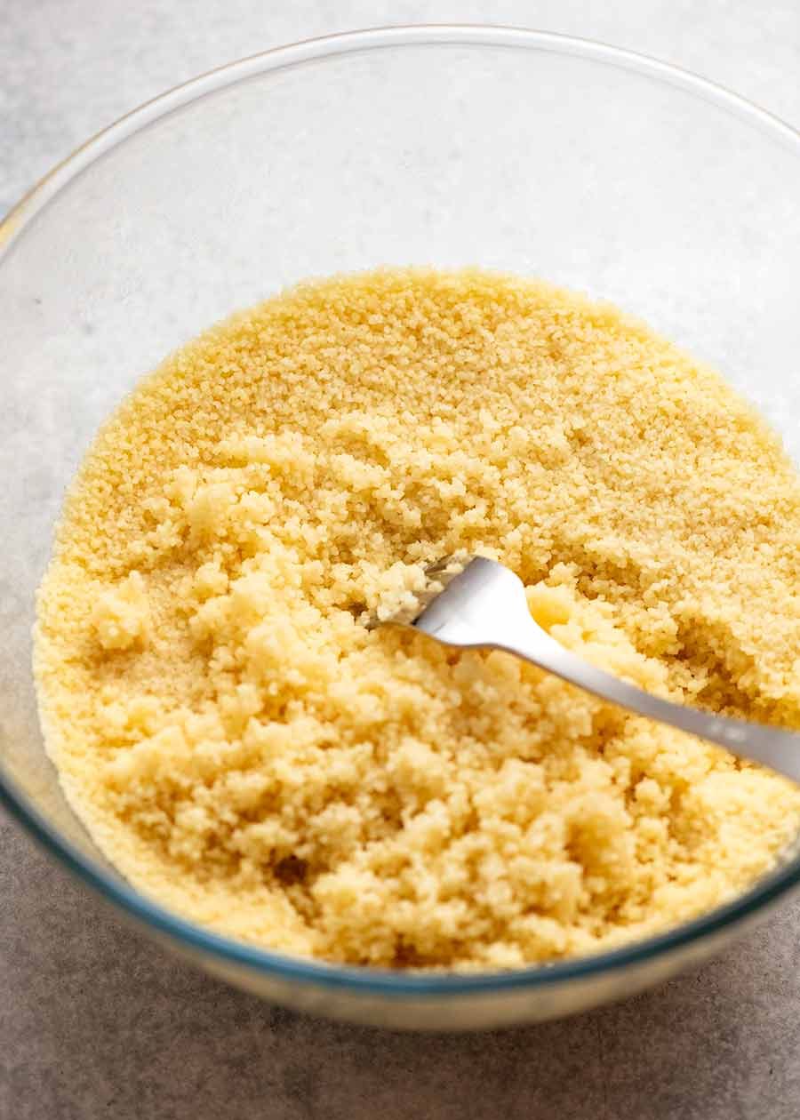 Fluffing Couscous
