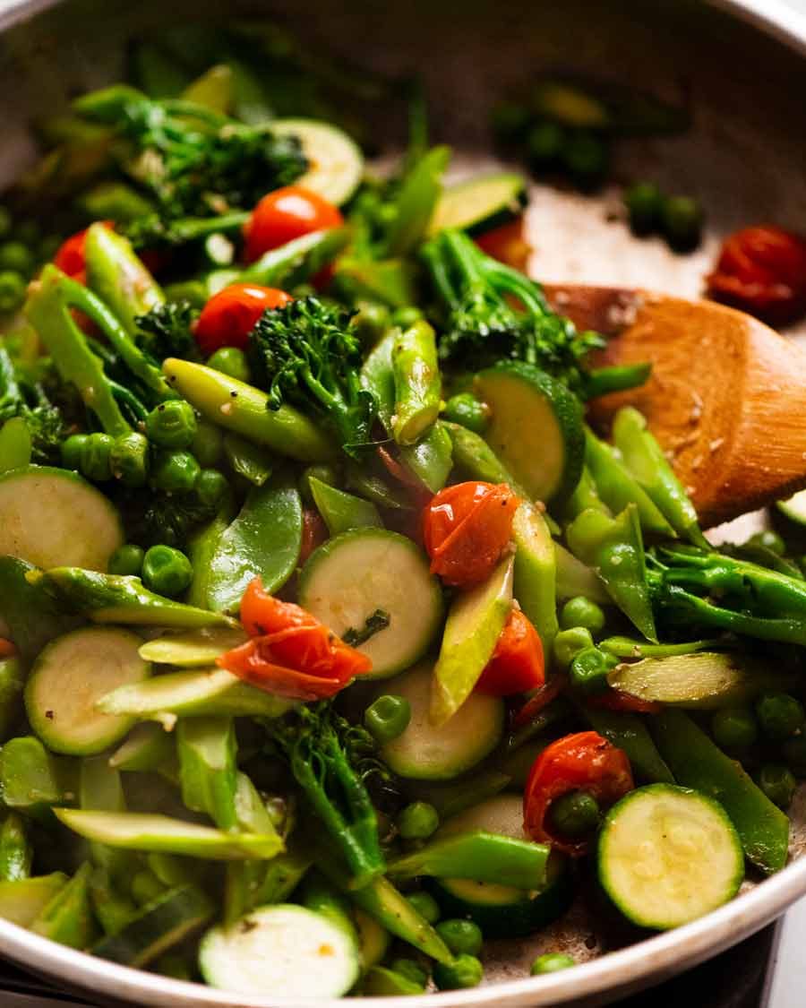 Vegetables for Pasta Primavera