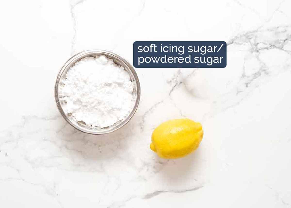 Lemon glaze ingredients