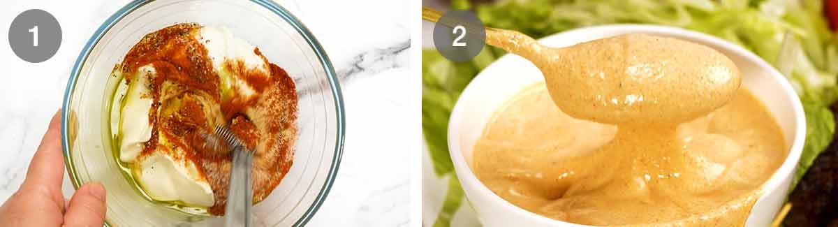 Making Greek lamb kofta kebabs