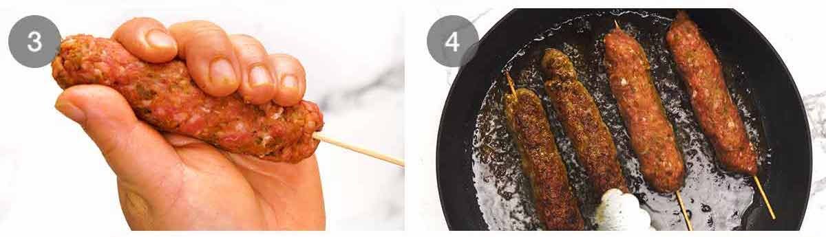 How to make Greek lamb kofta kebabs