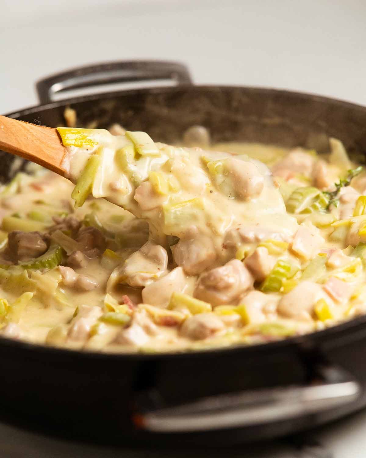 Chicken and Leek Pie