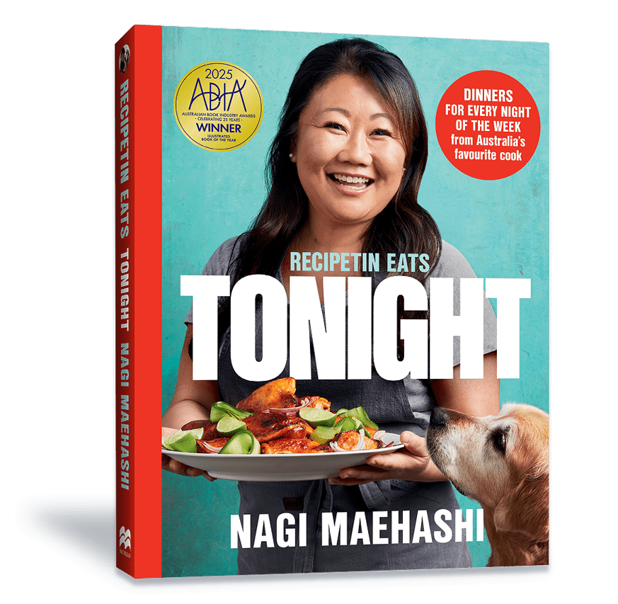 Tonight book standing up with shadow