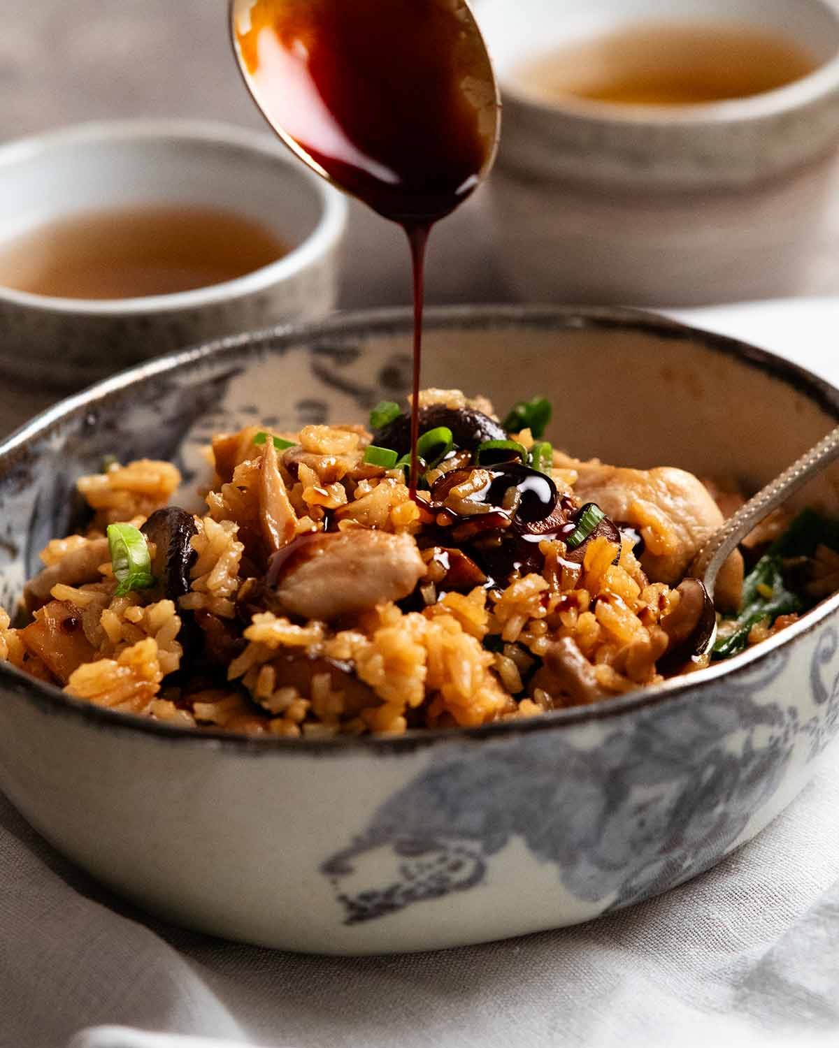 One pot ginger chicken and rice