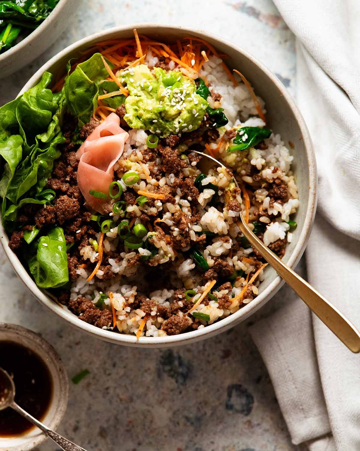 Easy Korean Beef Bulgogi Bowls