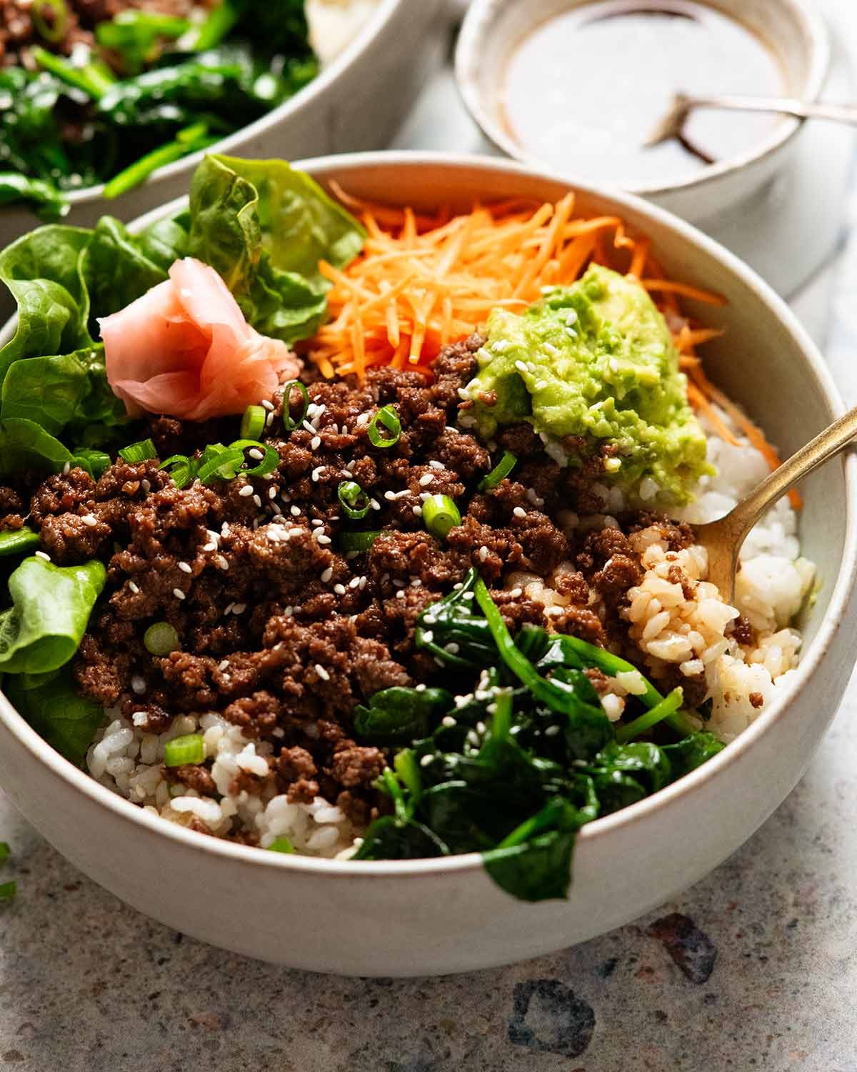 Easy Korean Beef Bulgogi Bowls
