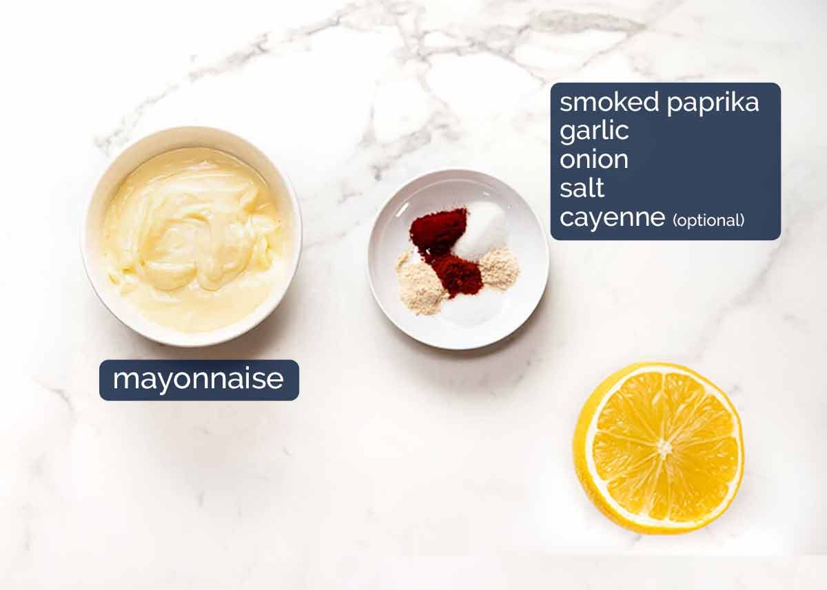 Peri-naise ingredients, dry spices version