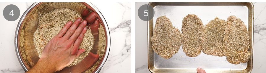 JB's French Pork Schnitzel steps