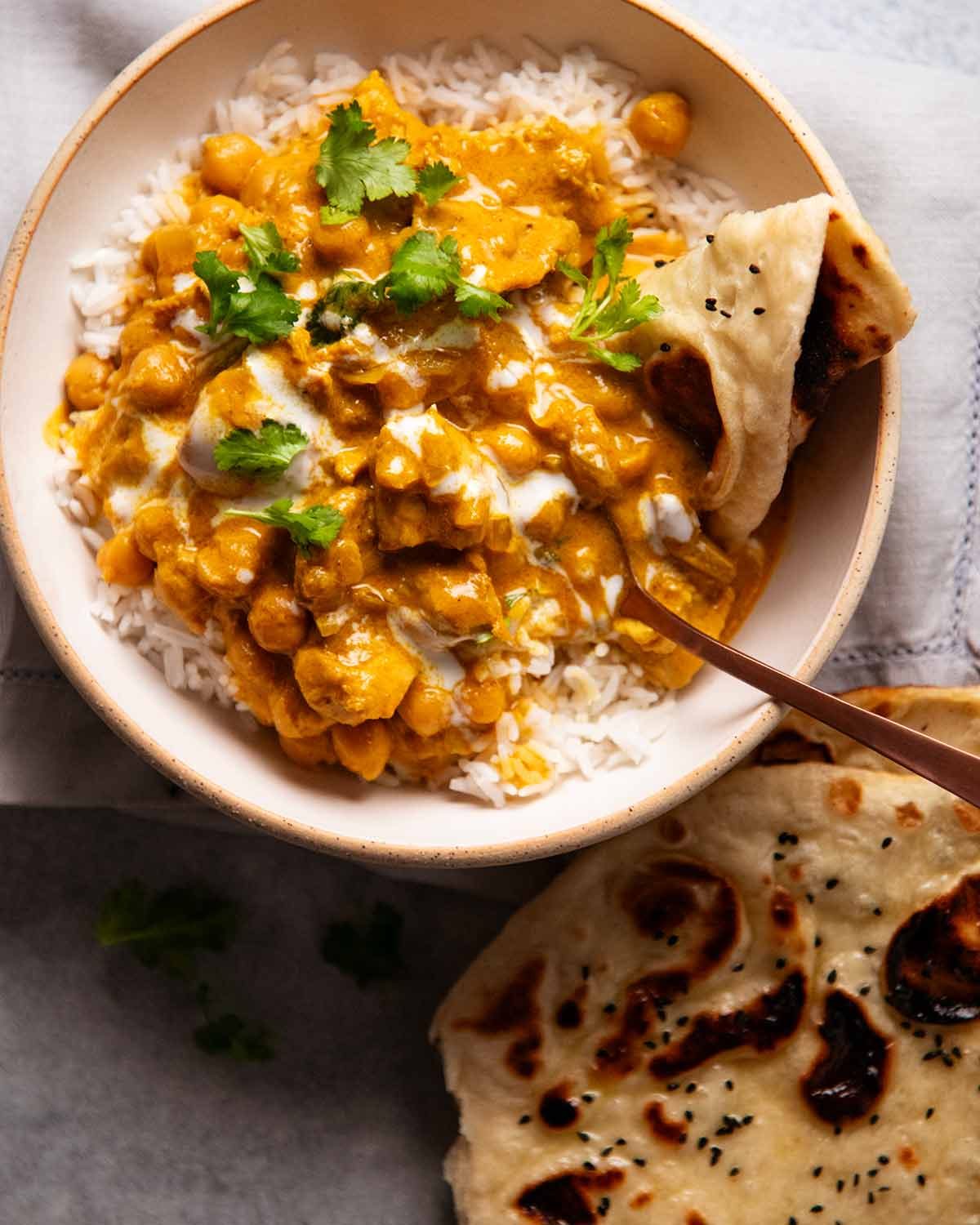 Coconut Chicken Curry - quick and easy