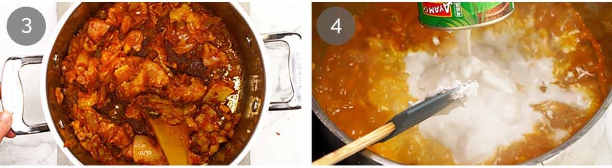 Coconut Chicken Curry - quick and easy