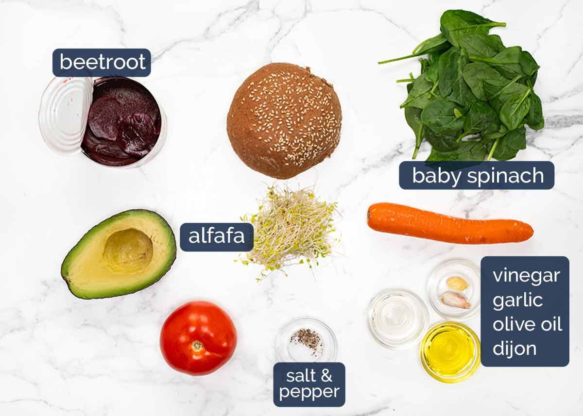 How to make Nagi's Salad Sandwich