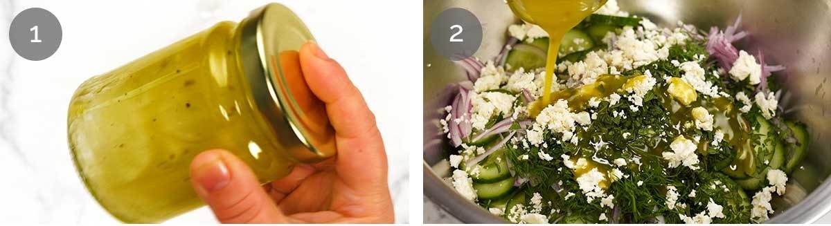 Mediterranean Cucumber Salad
