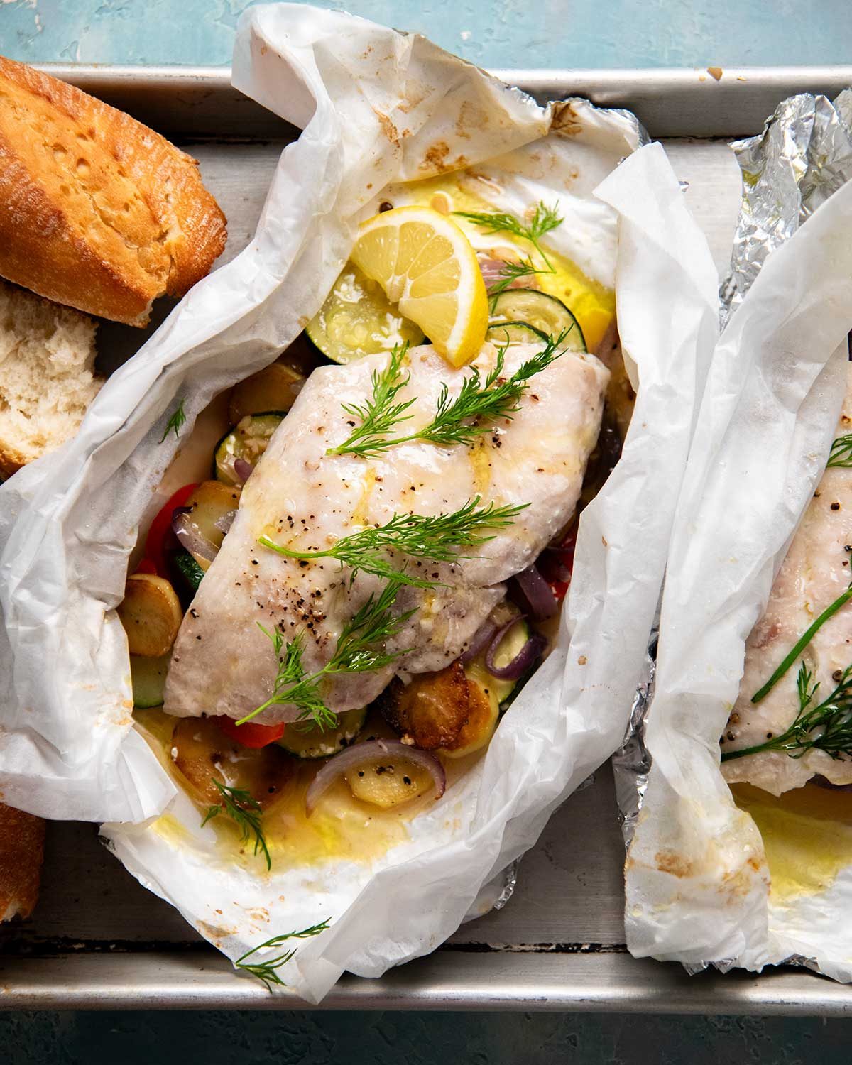 Fish En Papilotte