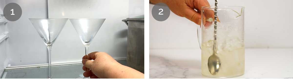 How to make a Dirty Martini